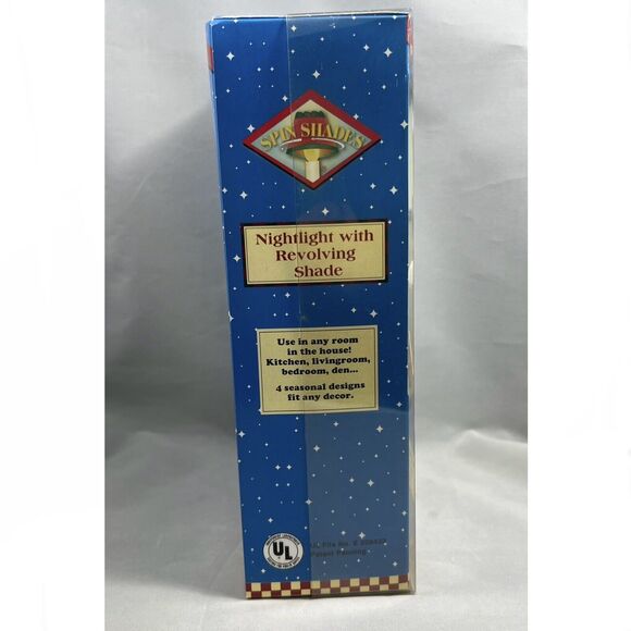 Vintage Spin Shade Nightlight With Revolving Shade - Picture 4 of 8